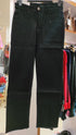 Black Bottom Ripped Denim Jeans